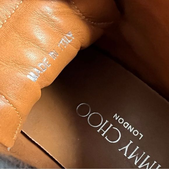 Authentic JIMMY CHOO Tokyo High Tops Sneakers Size 36 - Picture 13 of 16